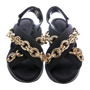 Burberry Prorsum
Chain-Link Slingback Sandals
Size: 9 |IT 39
Size Guide